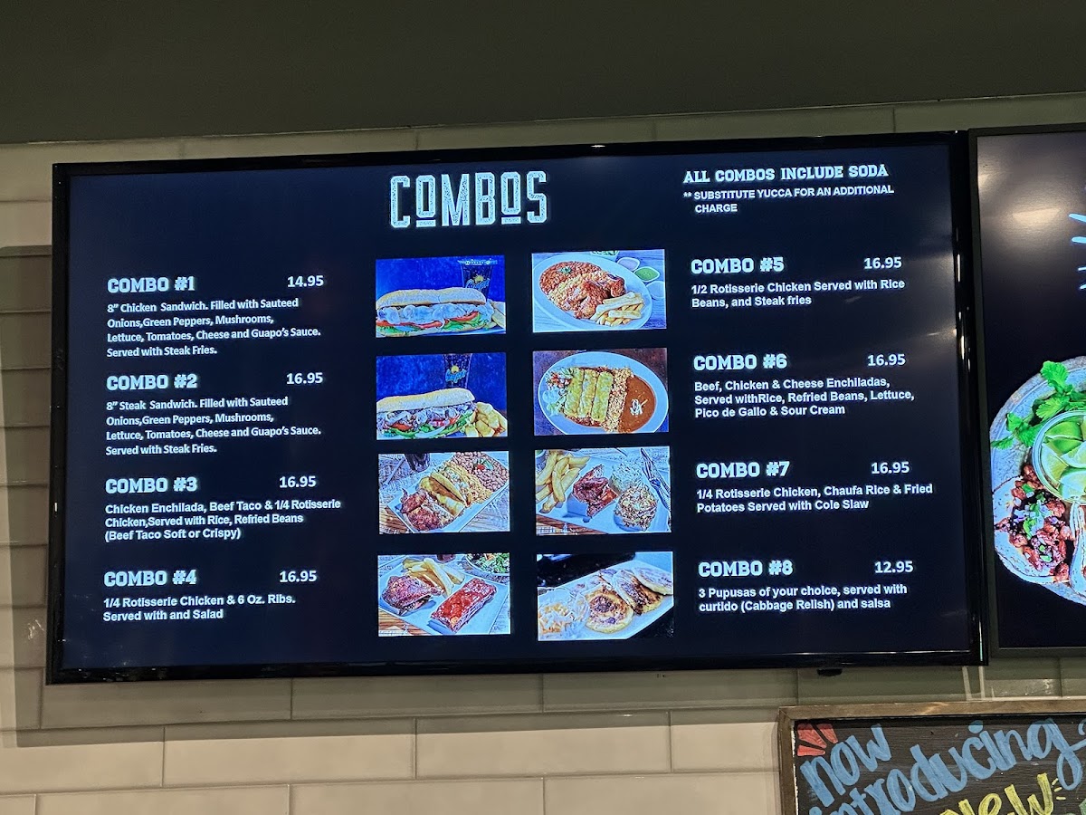 Guapo's Taqueria & Charcoal Chicken Menu - Image 5