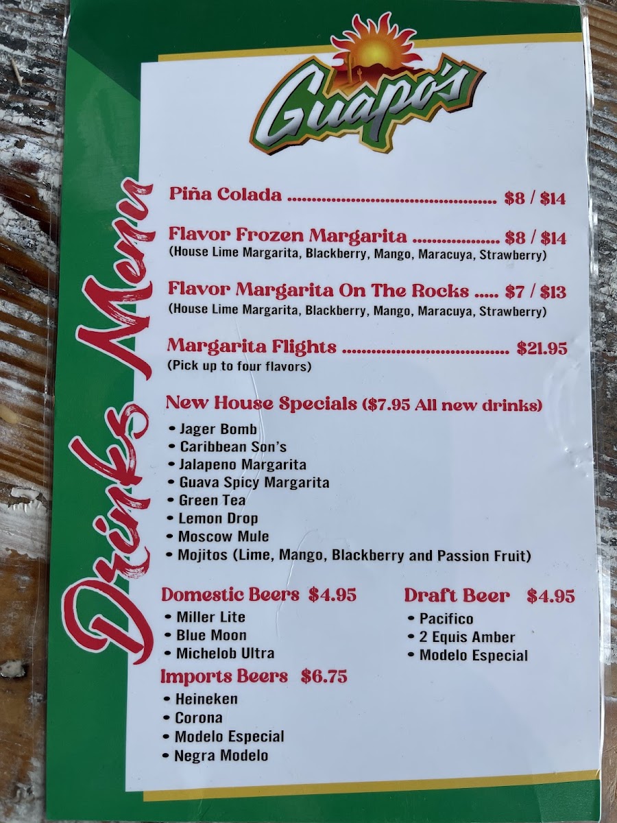 Guapo's Taqueria & Charcoal Chicken Menu - Image 6